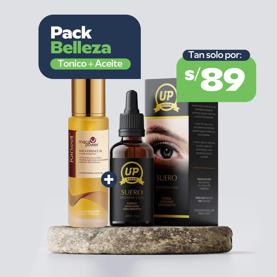 Kit pestañas y cabello